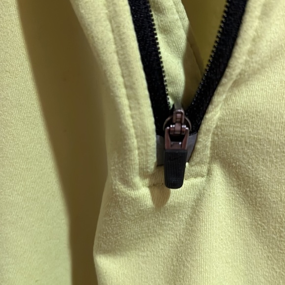 Package Deal 2 Nike running half zip size large neon yellow and black - Picture 9 of 12